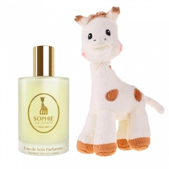 Set Sophie La Girafe Eau de Soin Parfumée + Peluche Girafa