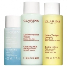 Clarins Make-Up Remover Trio Normal or Dry Skin