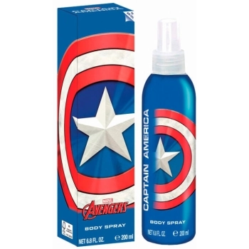 Colonia Infantil Body Spray Capitán America