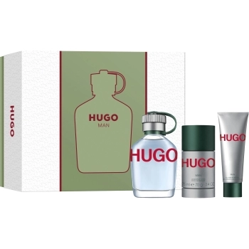 Set Hugo 125ml + Deodorant Stick 75ml + Shower Gel 50ml